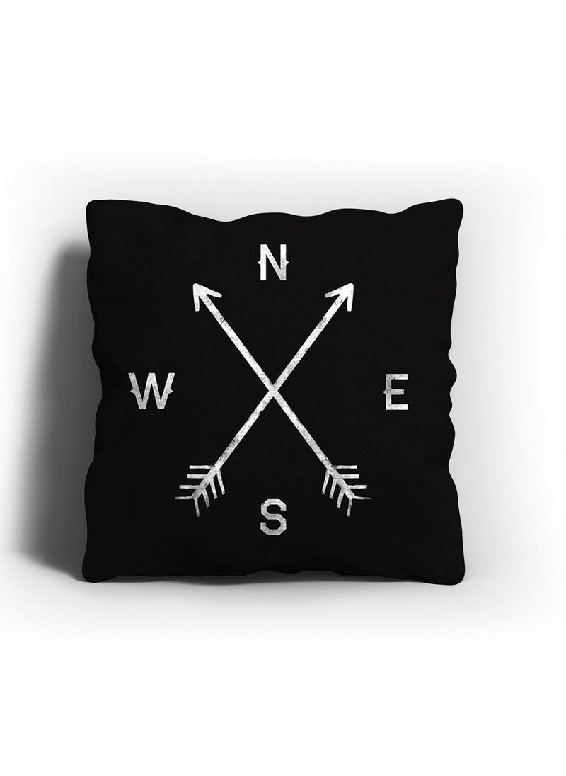 AEROHAVEN Set of 9 Velvet Designer Decorative Throw PillowCushion Covers 16 x 16 inches Multi