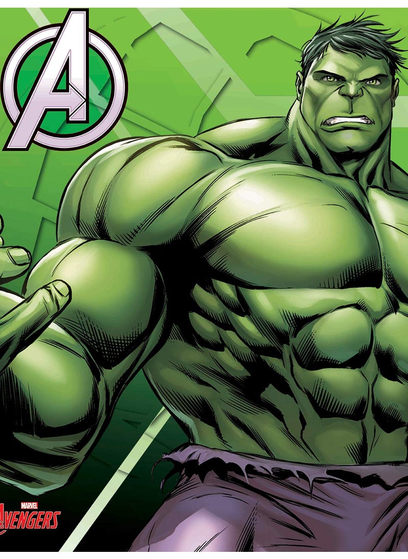 Marvel Avengers Hulk Filled Cushion with Cover 40x40cm