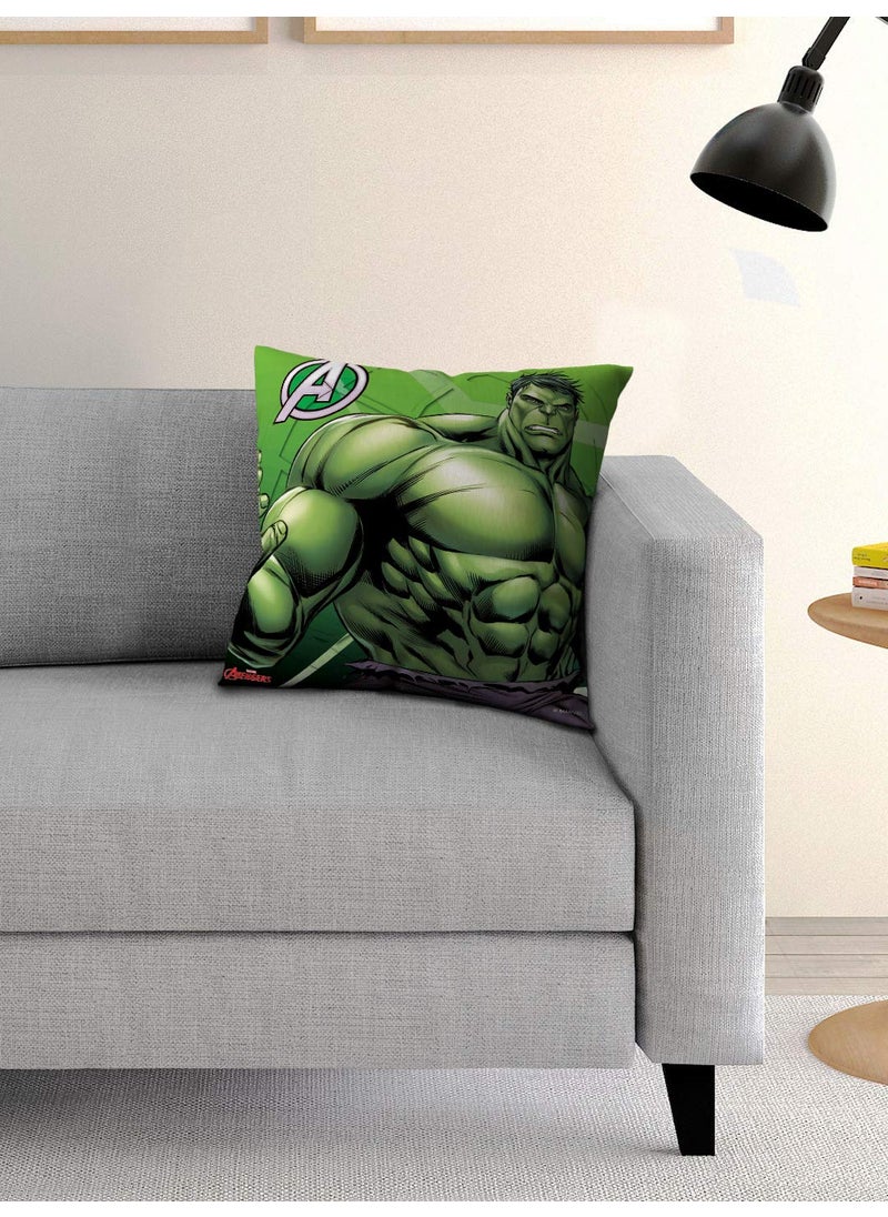 Marvel Avengers Hulk Filled Cushion with Cover 40x40cm