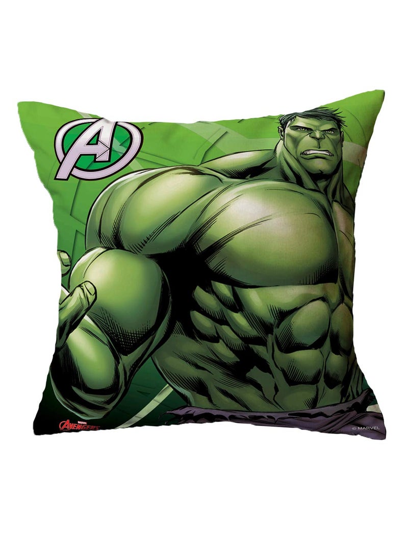Marvel Avengers Hulk Filled Cushion with Cover 40x40cm