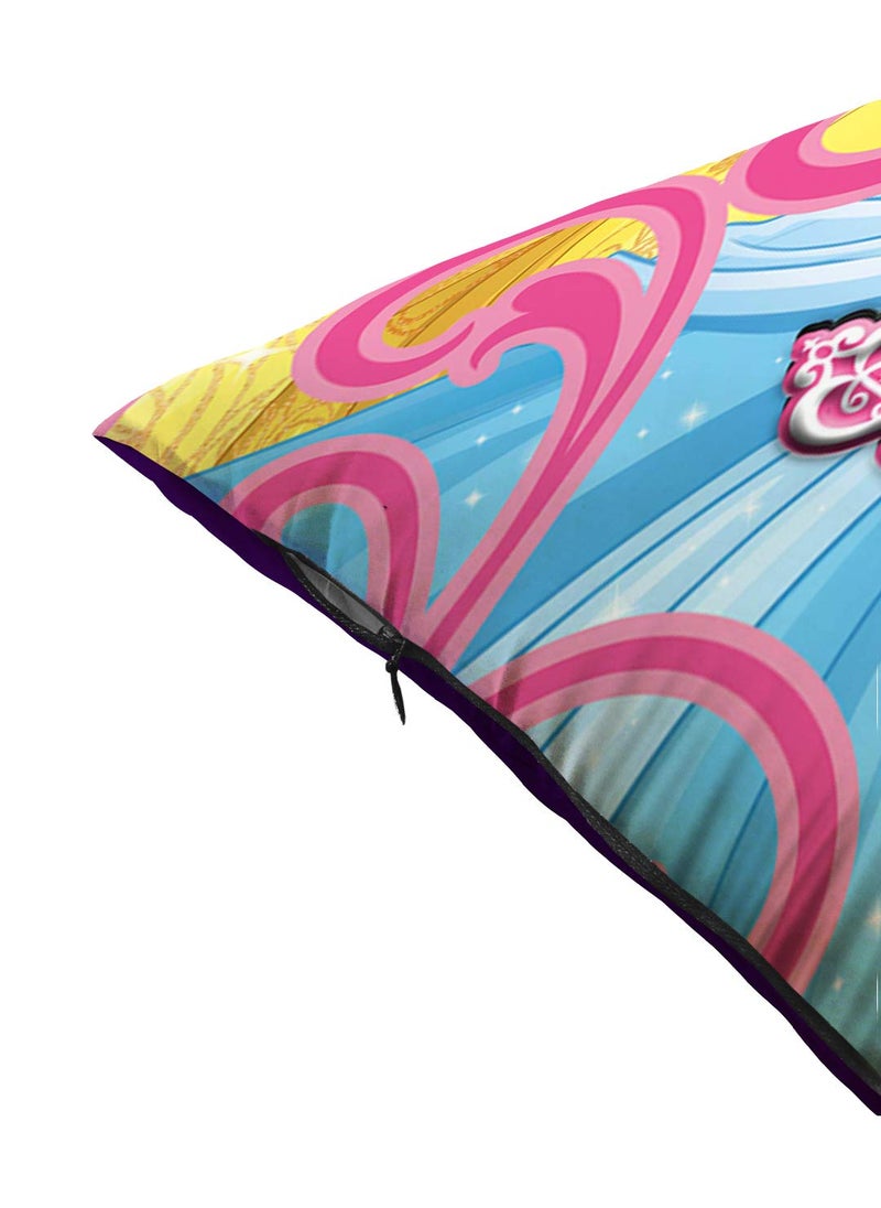 Athom Trendz Disney Princess Filled Cushion with Cover 40x40 cm