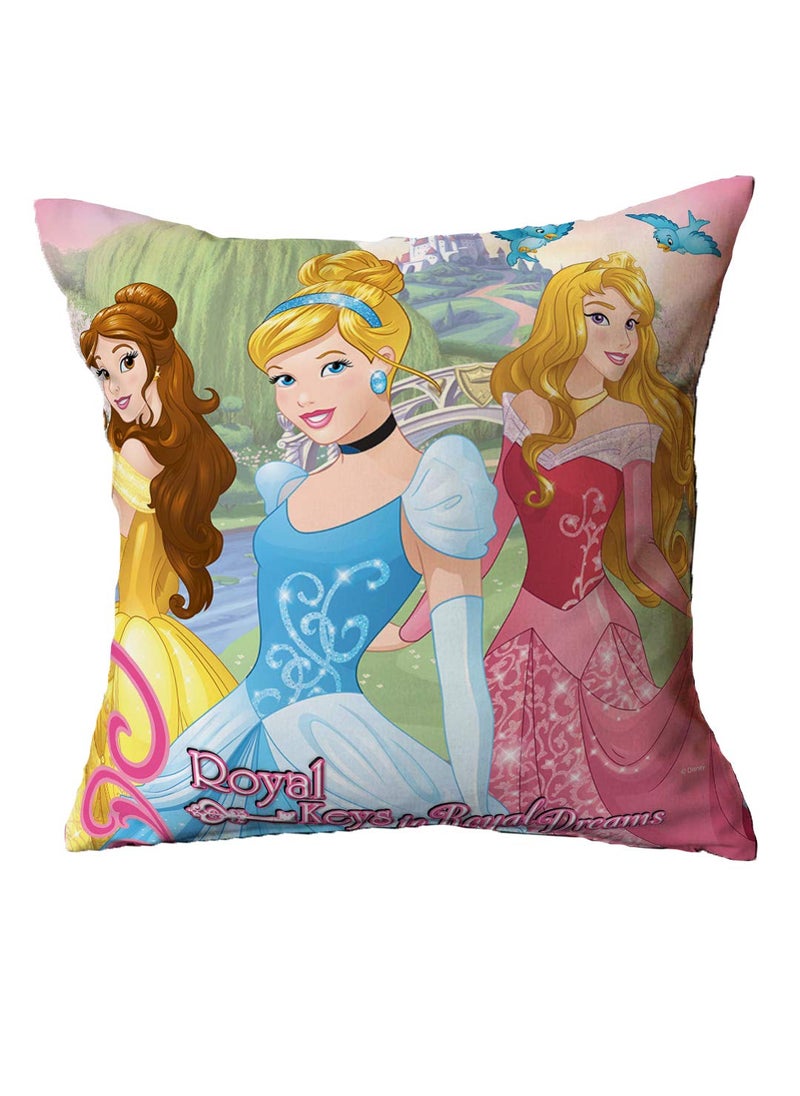 Athom Trendz Disney Princess Filled Cushion with Cover 40x40 cm