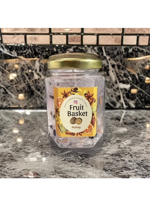 Manasis Handmade Authentic Candles Aromatic Scented Gel Jar Candle with Eternal Natural Ingredient