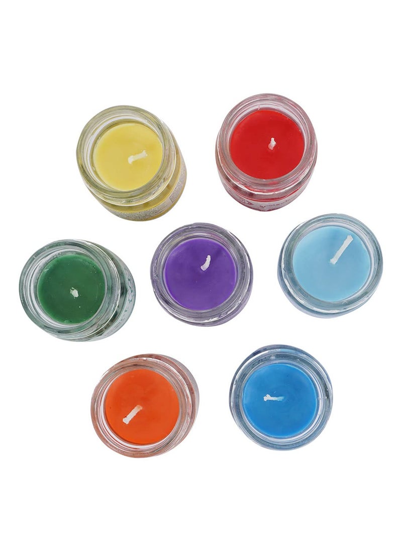Divine Senses Mini jar Scented Candles Set of 13 Candle Gift Set for Gifting Fragranced Jar Candles for Home Decoration