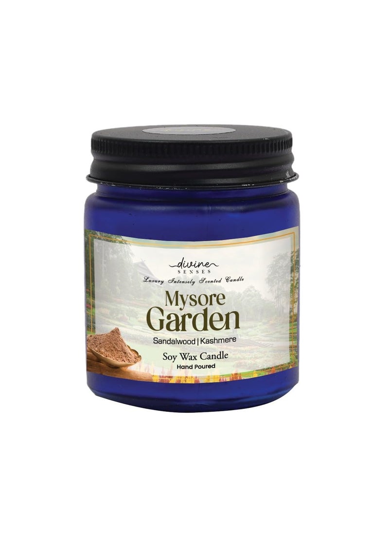 Divine Senses Scented Candle Natural Soy Wax Aromatherapy Candle Premium Glass Jar 30 Hour Long Burning Candles for Home DecorGift for All Occasions