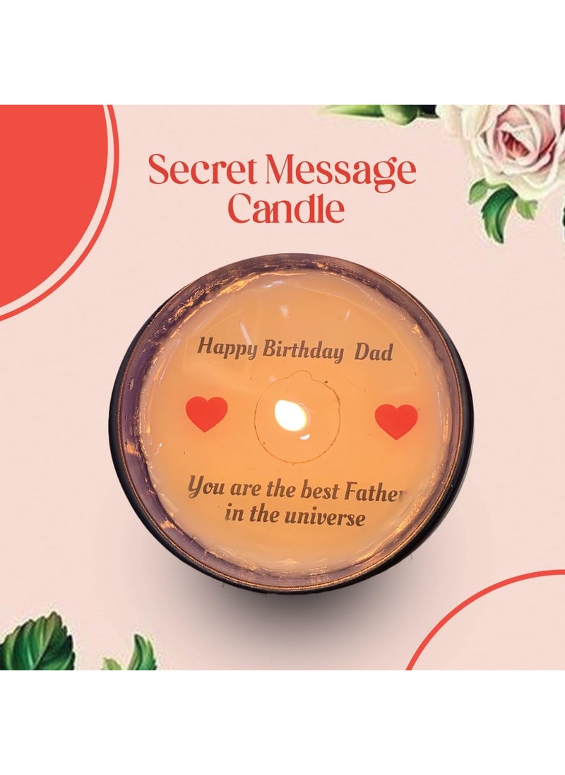 Divine Senses Secret Message Scented Candles Aromatherapy Unique Calligraphy Brush Art Natural Soy Wax Customization Available 40h Burning Lily Rose Sandalwood