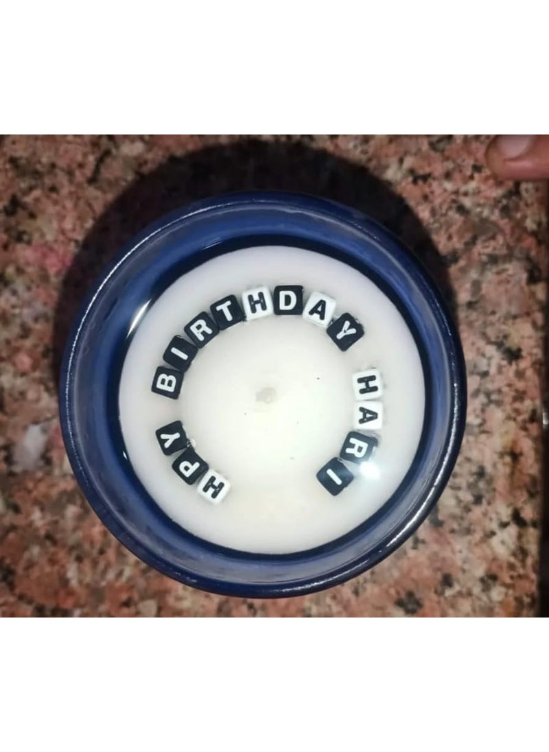 Divine Senses Scented Candles Secret Message Candles for Your Loved Once Natural Soy Wax Candle Highly Fragrance Customization Available 40h Burning Rose Sandalwood Fresia