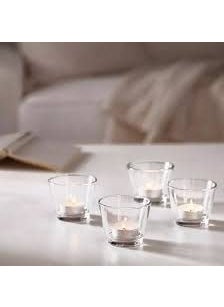 Graidient span GALEJ Tealight Holder Set of 4