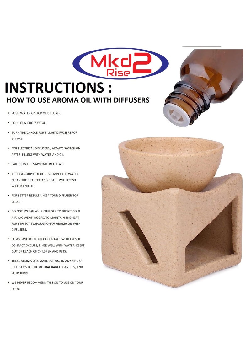 Mkd2 Rise Aroma Diffuser OilEssential Oil 1 LTR Lemongrass for Home Fragrance