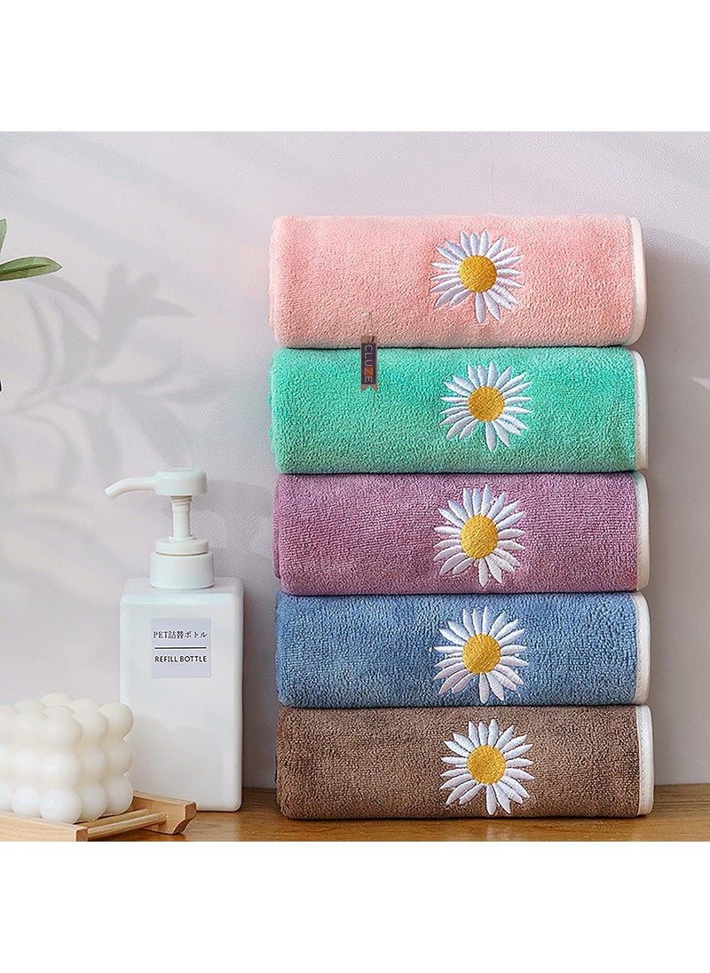 CLUZE Microfiber Face Towel Set Super Soft Quick Drying Workout Sweat Towels Hanging and Absorbent Hand Towel for Gym Bathroom 40x60 cmPack of 4
