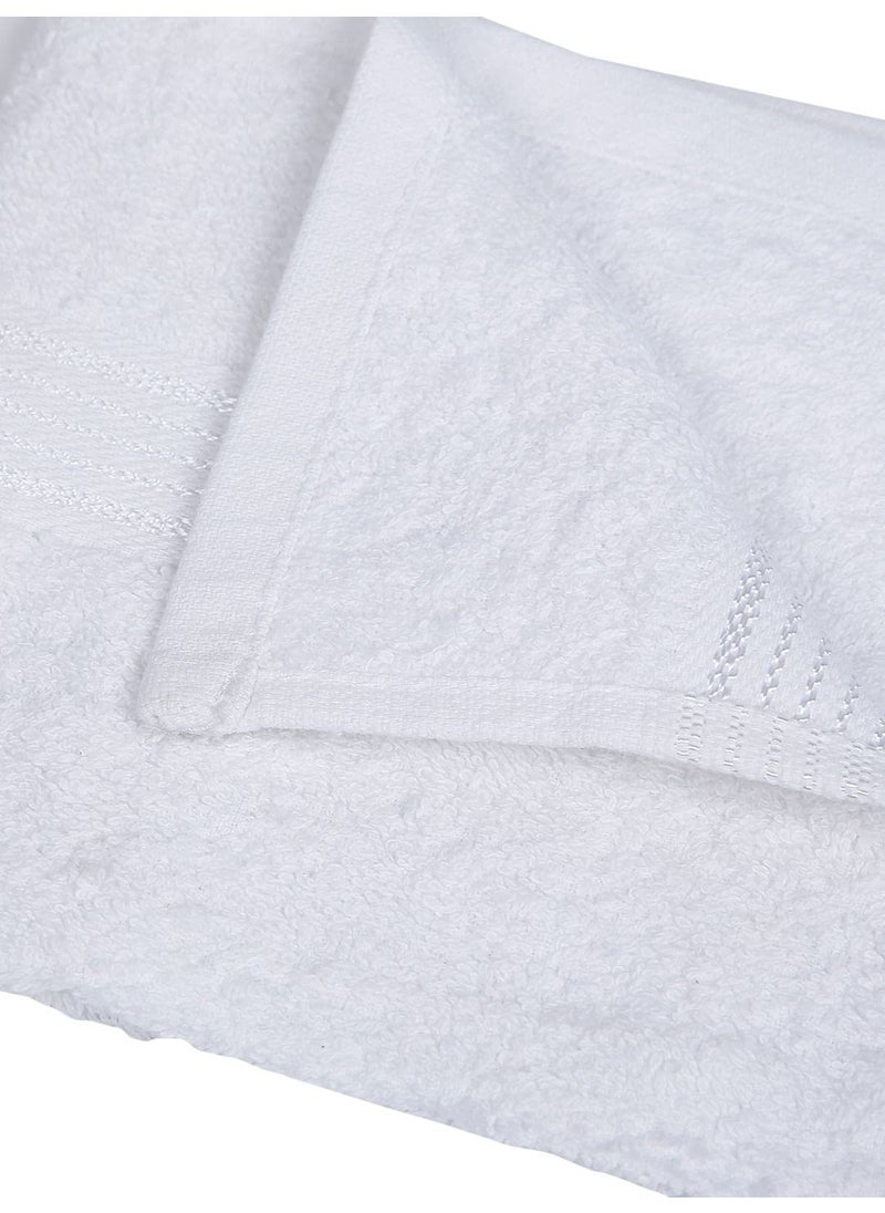 KOPA Quick Dry 100 Cotton Soft Terry Towel 8pc Face Towel dross Quick Dry 100 Cotton Super Absorbent Lightweight Odour Free for Men Women Kids SolidWhite