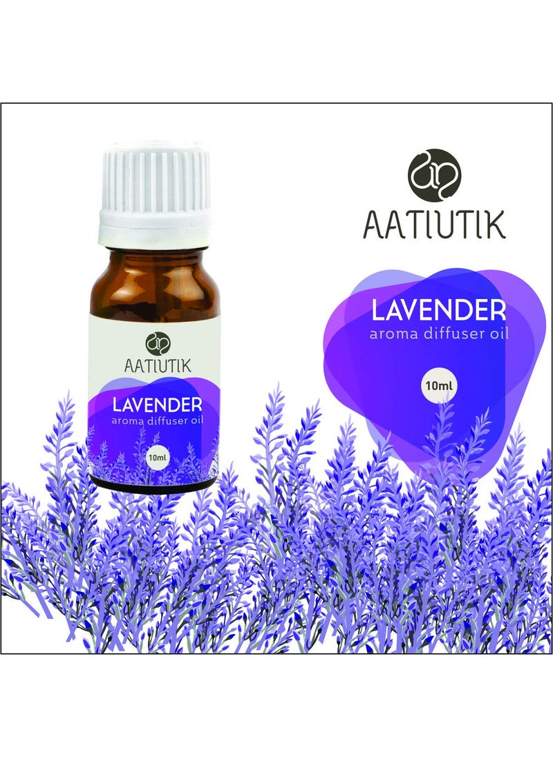 Aatiutik Ceramic Electric Buddha Aroma Diffuser Home Fragrance Night Lamp Light with Lemongrass Sandalwood Aroma Oil 10ml Each for Home Office Hotel Spa Scented 6