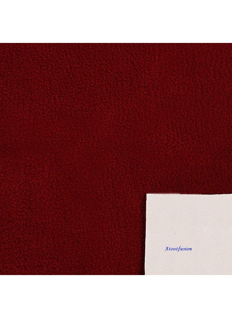 Soft Water Proof Baby Dry SheetBed ProtectorReusable Bed Underpad Waterproof Bed Pad Pee Pad Perfect for Kids Adults The Elderly Extra Large 220 x 140 cm Maroon