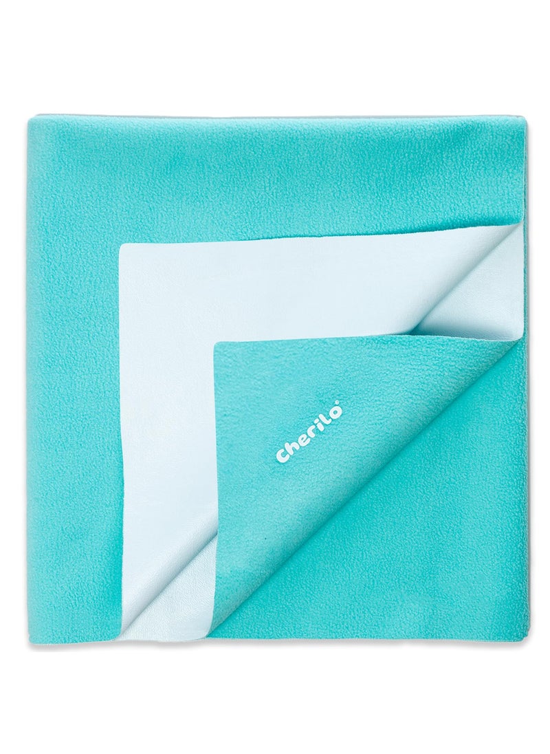 Cherilo Quick Dry Waterproof Protector Baby Dry Sheet Extra Large 140cm X 200cm Sea Green