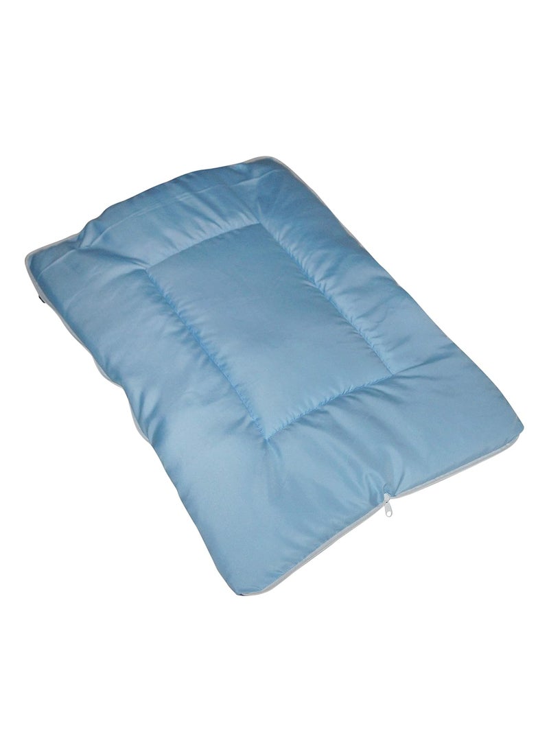 Oscar Home 3 in 1 Baby Sleeping Bag Carry Nest Cotton Bedding Set for Infants New Born Baby PortableTravel Skin Friendly Blue Unicorn