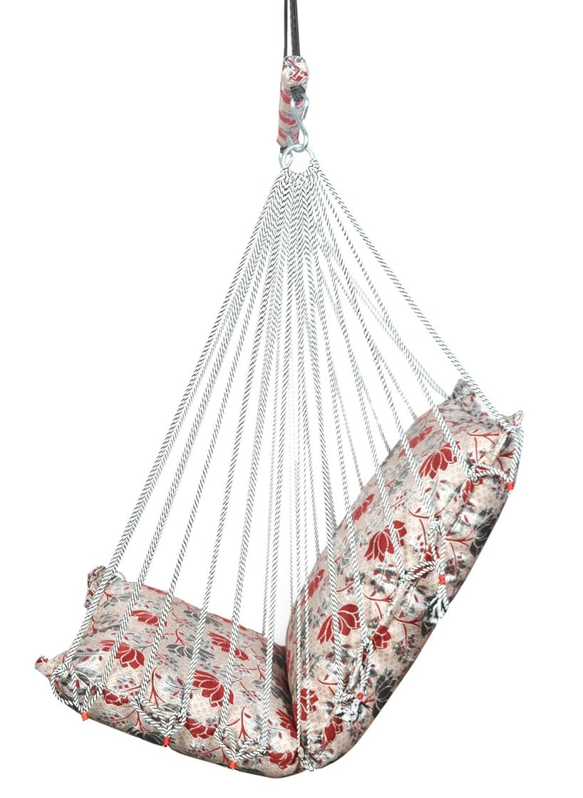 Kkriya Home Decor SwingJhula for Home Balcony Kids Room Indoor Outdoor Multi Alpha