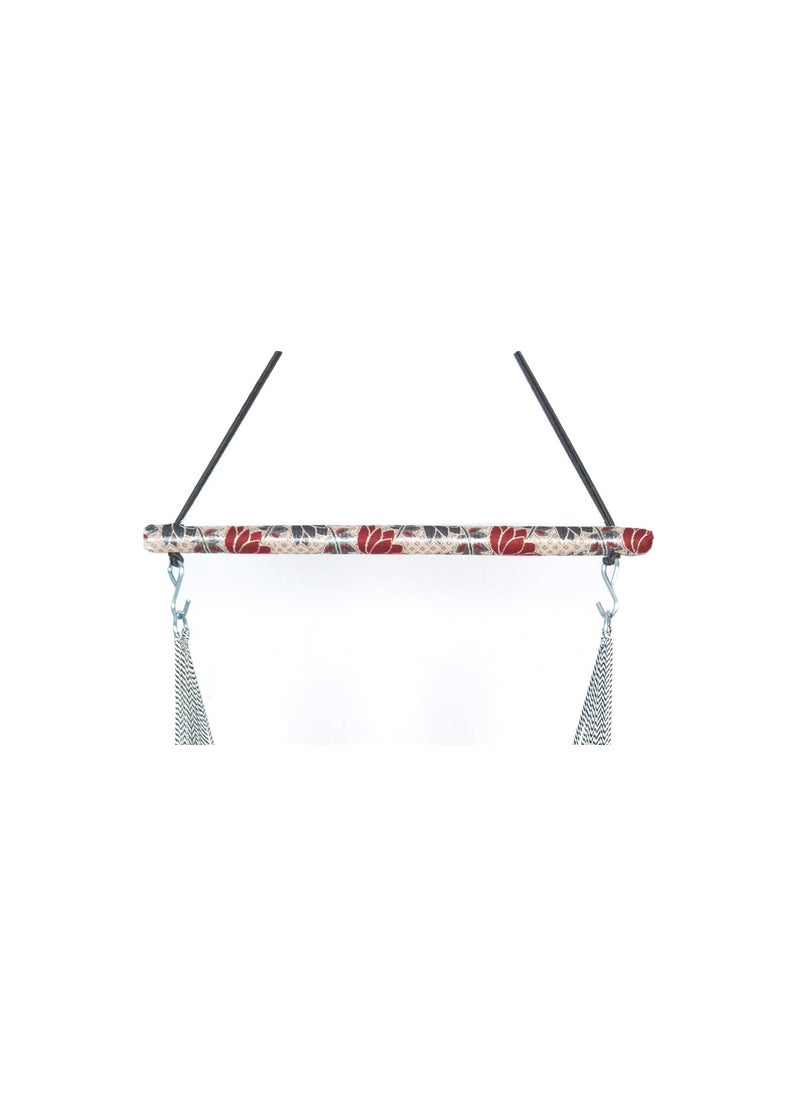 Kkriya Home Decor SwingJhula for Home Balcony Kids Room Indoor Outdoor Multi Alpha