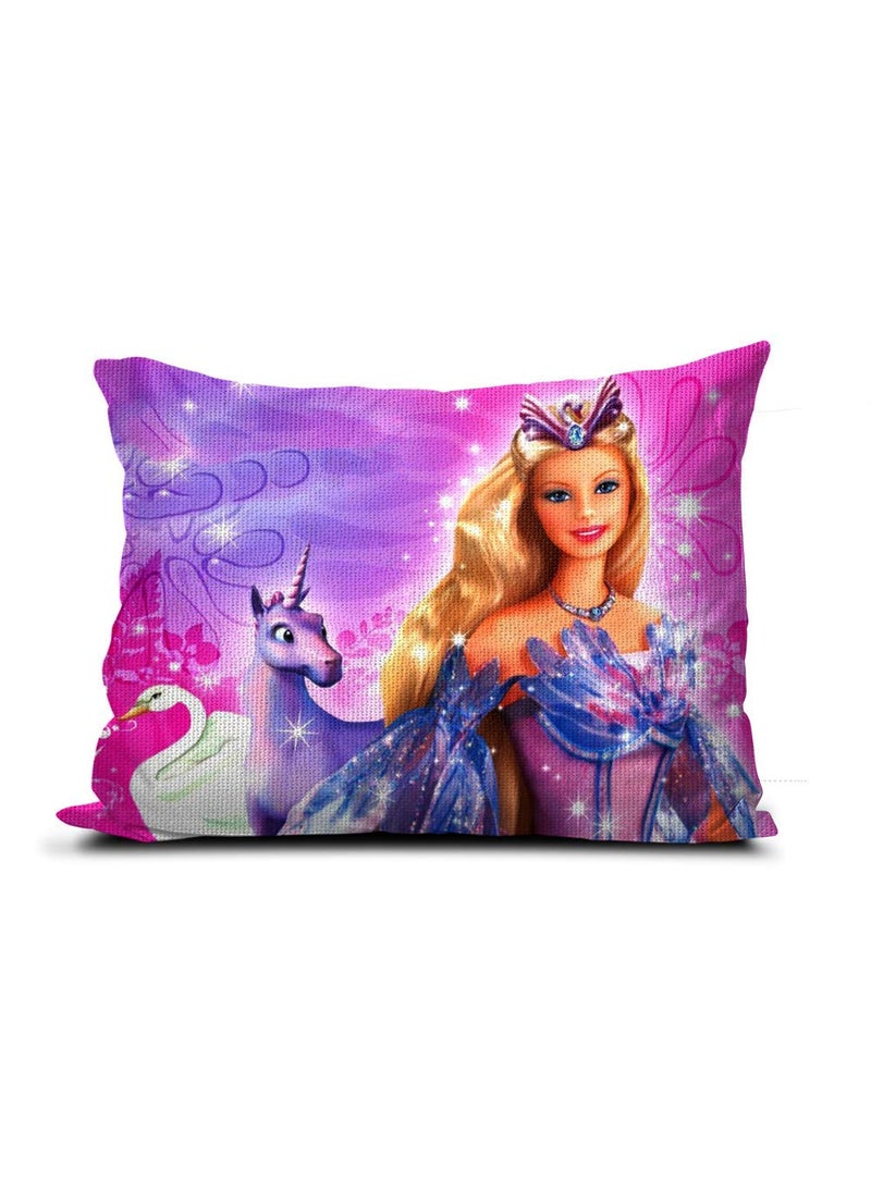 NISHOMES Kids Cartoon Printed Pillow Baby Pillow Pack of 2 Size 12x18 Inches Multicolor