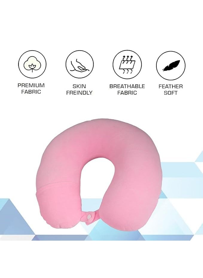JYFT Versatile Travel Neck Pillow Travel Essential Neck Support Comfort for Flights Cars Neck Pain Relief Sleeping Car Cushions Comfort Travel Accessories Air Pillow Neck Rest