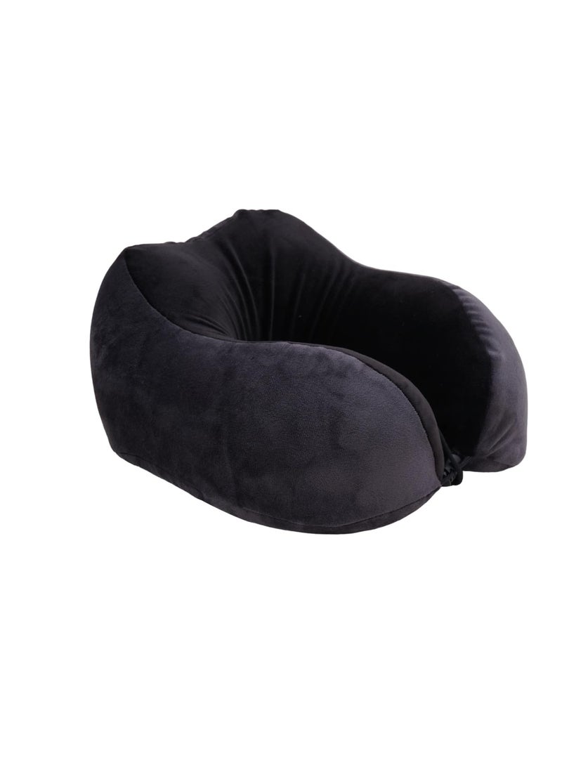 LOTA Memory Foam Neck Pillow Soft Lightweight Neck Rest for Travel Flight Car Comfort Essential Pillow for Pain Relief and Better Sleep