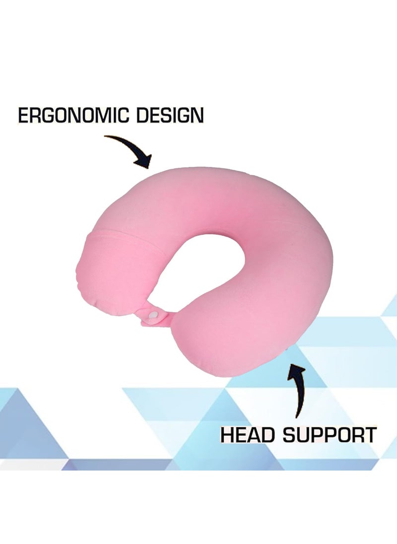 LOTA Travel Neck Pillow Travel Essential Neck Support Comfort for Flights Cars Neck Pain Relief Sleeping Car Cushions Comfort Travel Accessories Air Pillow Neck Rest Pack of 2