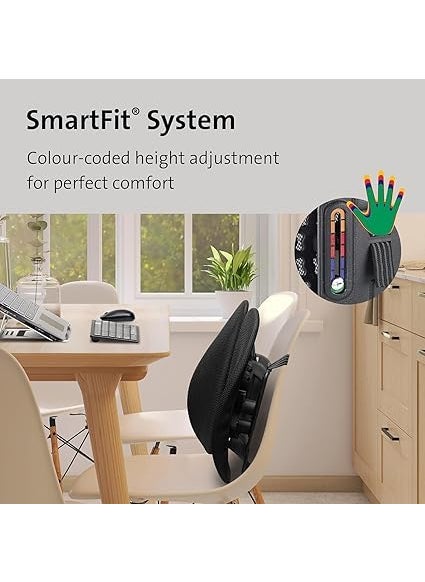 AVIAXO Seat Lumbar Support Cushion Car Seat Back Pillow Orthopedic Back Rest Back Cushion Car Chair Lumbar Pillow Back Rest Pillow Bed Pillows Lower Back Pillow Office Chair Polyester