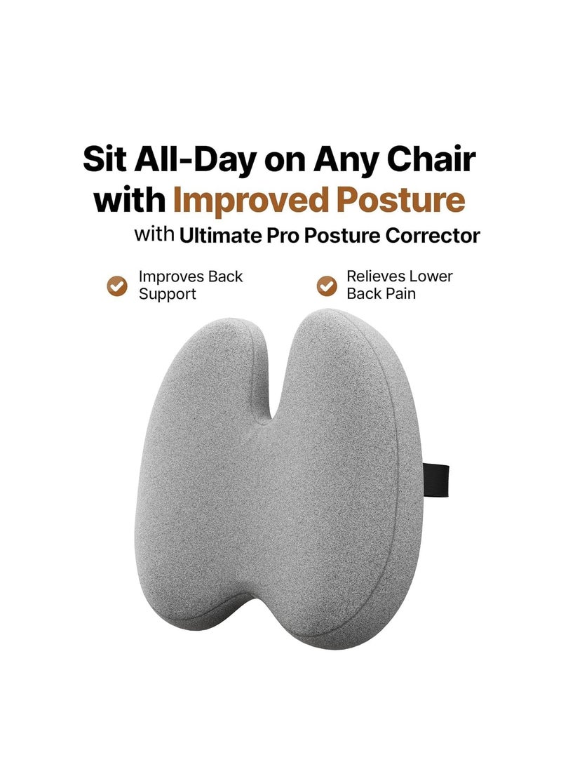 araami Your Comfort Partner Extra Dense Lumbar Pillow Ergonomic Firm Back Support for Lower Back Pain ReliefLumbar Support Cushion Office Chair Car Sofa 17 x 16 x 4 Inch