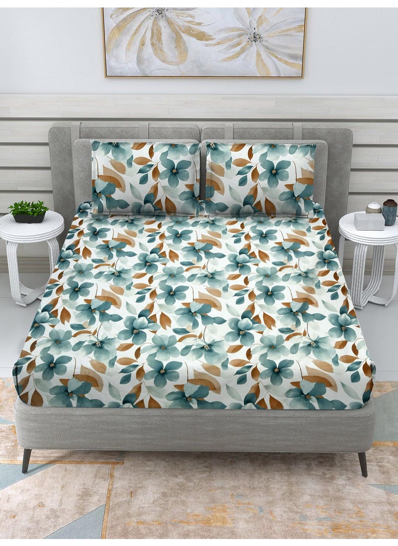 COZY FURNISH Super Soft Brushed Microfiber Cotton Double Bedsheet with 2 Pillow Covers90X100Inches Bedsheet with 17X27inches Pillow CoversBedsheet with Pillow Covers
