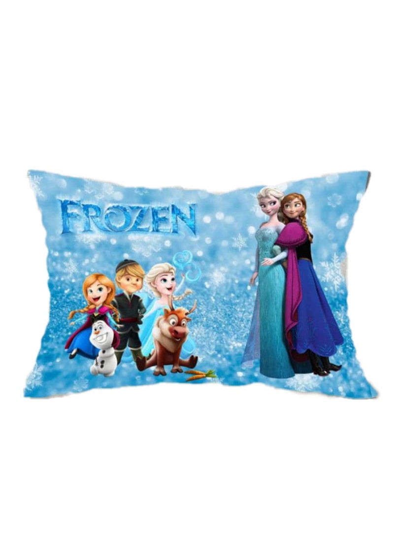 NISHOMES Cartoon Printed Toddler Kids Pillow Combo Silky Soft Microfiber Polyester Perfect for TravelToddler Cot12x18 Set of 2