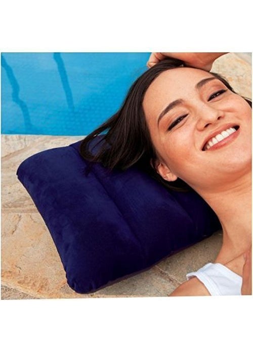 SEAHAVEN Air Inflatable Pillows for Yoga Gym Aerobics car Travel 43x28x9cm 2