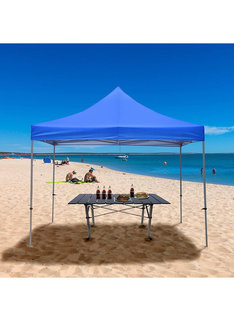 HAPPY BORN Outdoor TentGazebo Tent Heavy Duty Foldable Gazebo Tent with 4 Side Open Pop up Canopy Tent for Garden and Promotional Activity RED 10x10 ft Multicolor Pack of 1