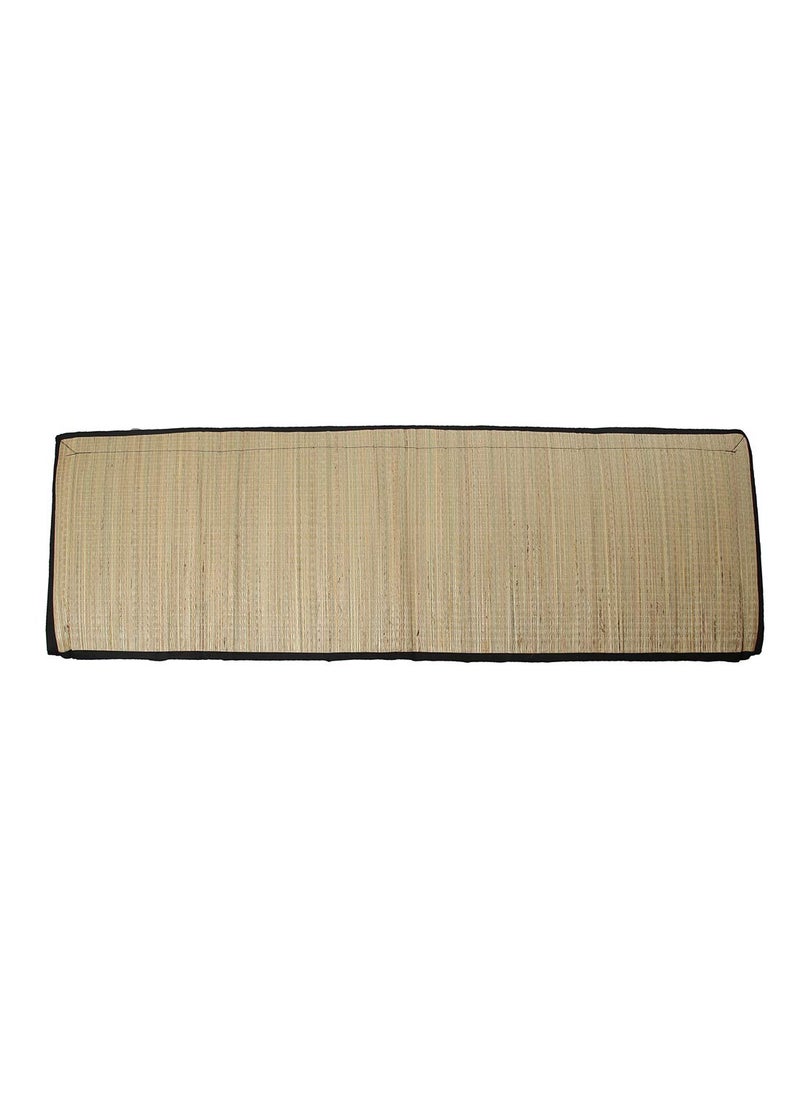 KALA DARSHAN Crafts BAZAAR Foldable Mat Korai River Grass Chatai 121 X 198 cm Product Magic with 30MM Soft Foam Comfert Mattress