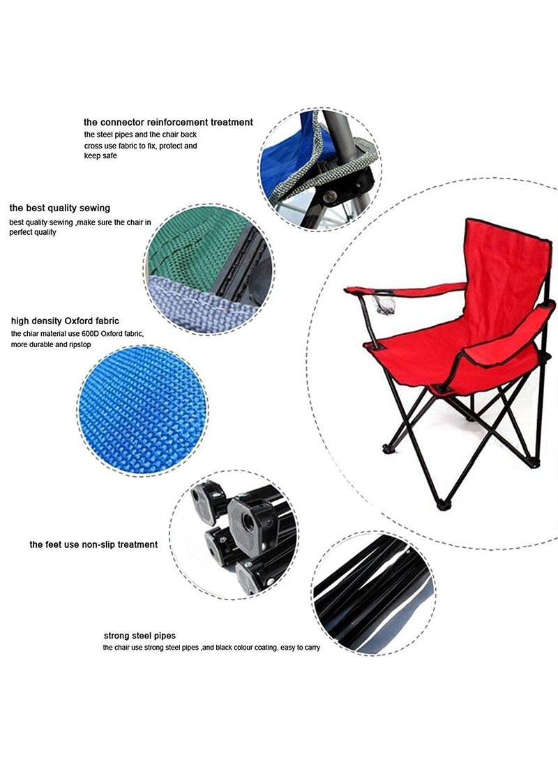 AWOKZA Portable Folding Camping Chair for Adults for Outdoor Camping Lightweight Backpacking Chair Compact Sturdy Camp Chair for Hiking and Travel