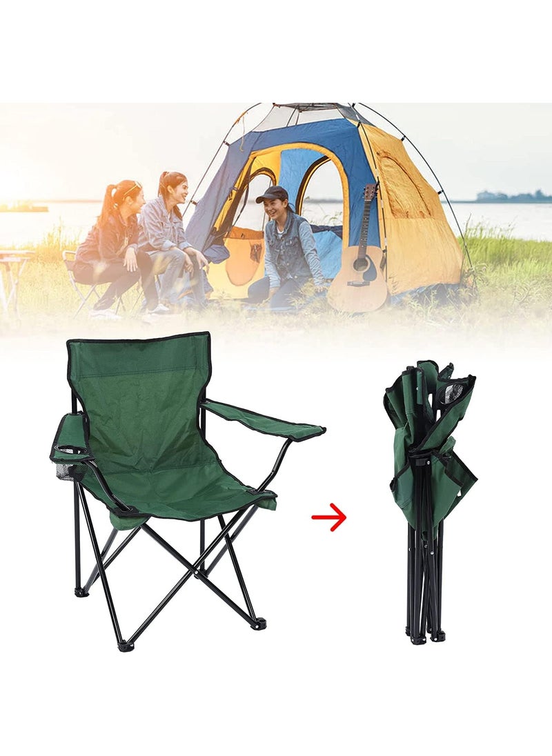 AWOKZA Portable Folding Camping Chair for Adults for Outdoor Camping Lightweight Backpacking Chair Compact Sturdy Camp Chair for Hiking and Travel