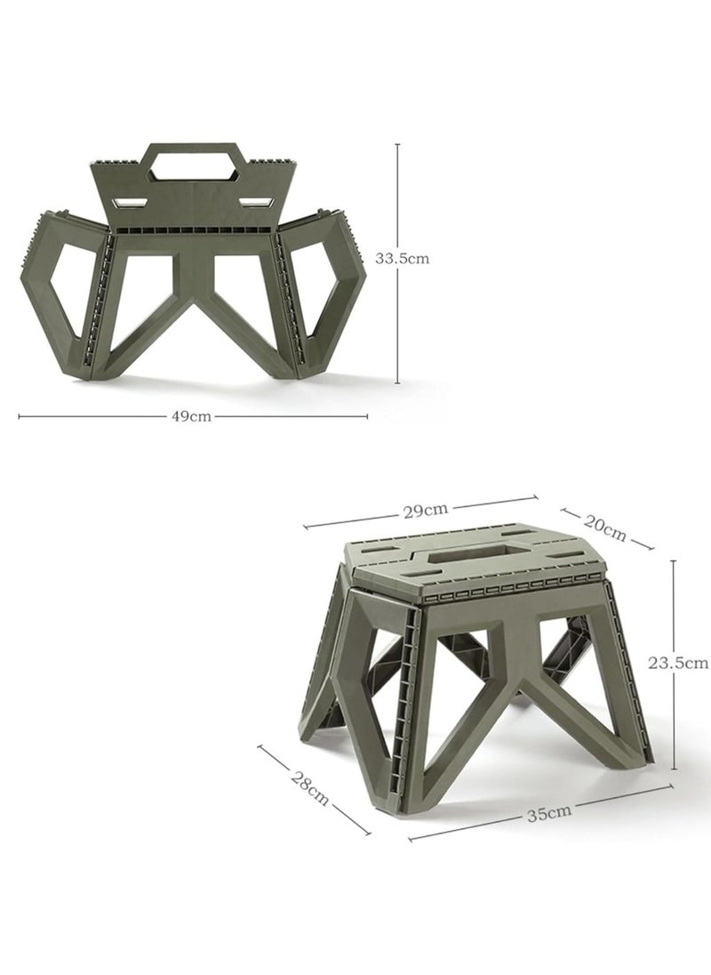SEVIA Chair Outdoor Supplies Fishing Chair Camping Stool Folding Chair Fishing Stool for Mountain Climbing Camping Barbecues Fishing Athletic Meets Long Trips Gardens