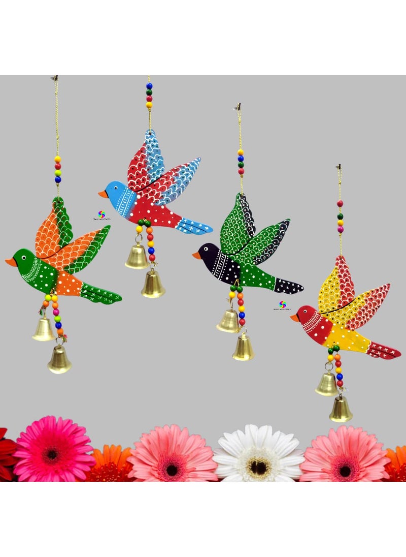 DRAVY HANDICRAFTS Hanging Bird Main Door Latkan Toran for Pooja Garden Decorative Wall Hanging Balcony Decoration Hanging Decorative Items for Room Wall Dcor Decoration for Home A3