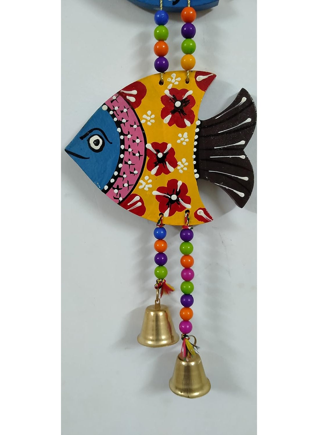 DRAVY HANDICRAFTS Hanging Fish Decor Door Latkan Toran for Pooja Garden Balcony Decoration Hanging Items for Room Hall Wall Dcor Decorative for Home Length24 inch