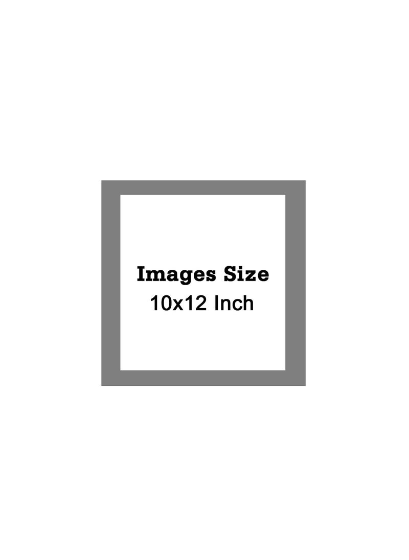 KDM HOME DECOR Photo frame 10x12 Inch Black Dot Color Flexible Glass Synthetic Wood HangingTable Top Modern Photo Frame for Wall Decoration