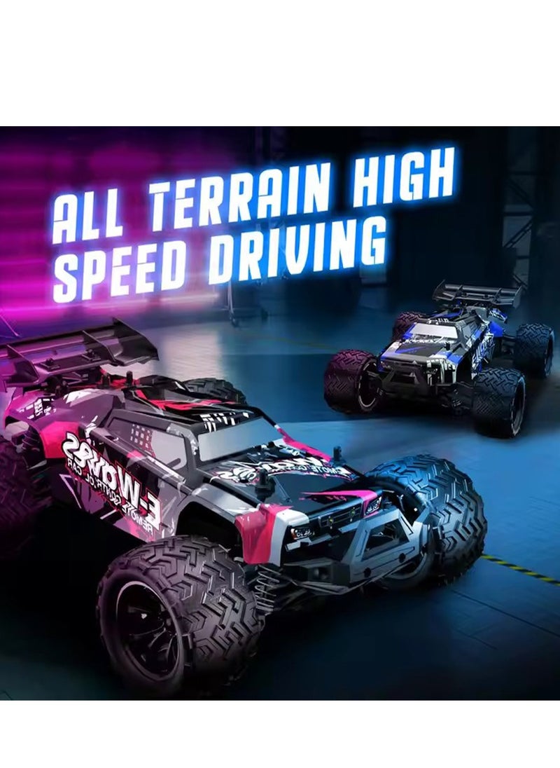 1/14 Scale XTREME SPEED 9002E All-Terrain 4WD RC Car – 40km/h High-Speed Brushless Motor, 2.4GHz Remote Control, Waterproof Off-Road Racing Truck for Adults & Kids – Hobby Grade with Metal Shocks, Anti-Slip Tires & Dual Differentials