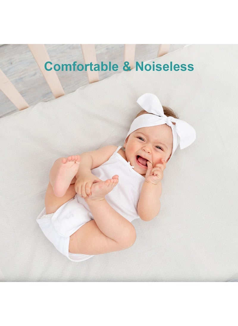 Edenwald Quick Dry Sheet for Babys Extra Absorbent Bed Protector Waterproof Mattress Protector Underpad Sheet Pack of 1 Queen Size 198X1524 Mint Green