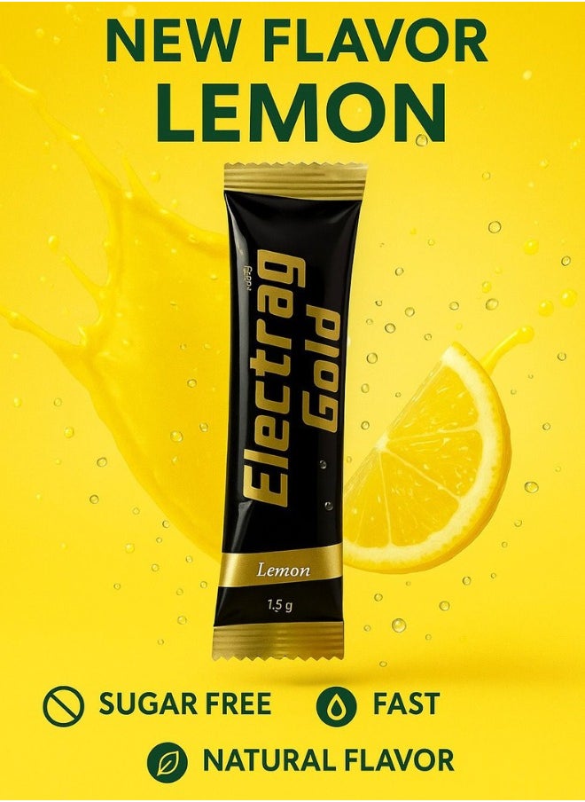 Electrolytes – Sugar-Free  | 24 Sachets (4.5g) | 4 Flavors: Watermelon, Lemon, Mixed Berry & Blueberry