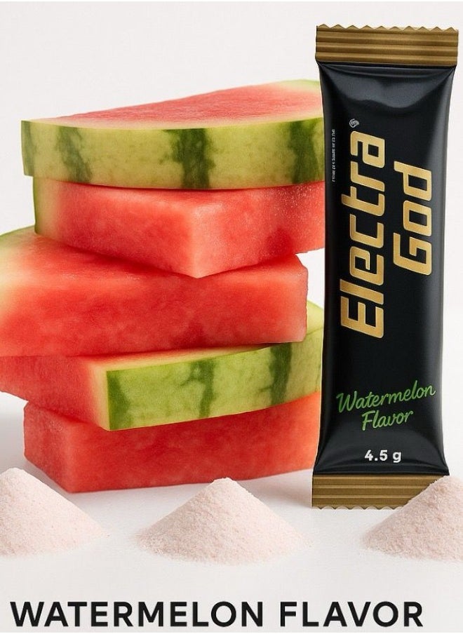 Electrolytes – Sugar-Free  | 24 Sachets (4.5g) | 4 Flavors: Watermelon, Lemon, Mixed Berry & Blueberry