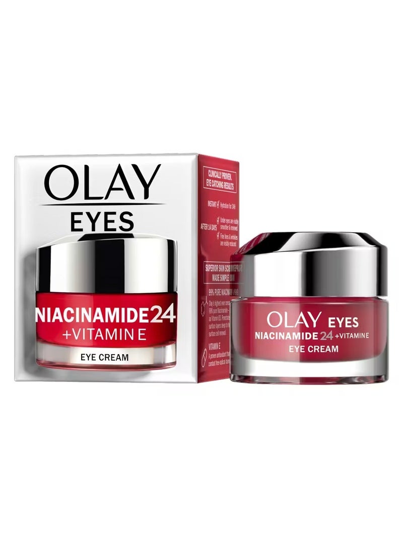 Olay Eyes Niacinamide 24 + Vitamin E Eye Cream - 15ml