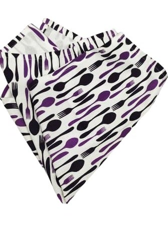 CRAZYWEAVES 100 Cotton Lunch Towel for School Kids Office Towel Hand Towel Kitchen Towel18 x 24 Pack of 4