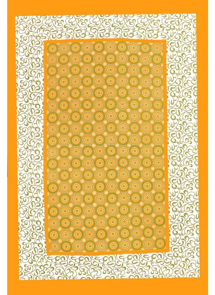 JAIPUR PRINTS 100 Cotton Jaipuri Traditional Single Bedsheet with 1 Pillow Covers Single Sale 17