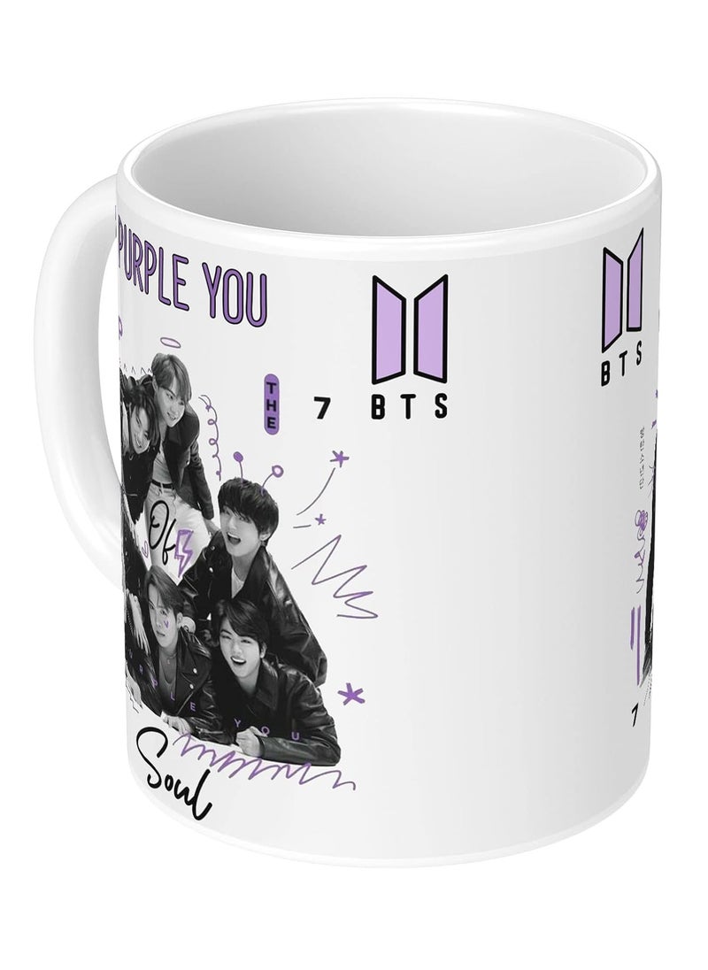 NH10 DESIGNS BTS Mug BTS Printed Mug BTS Products BTS Items BTS Music Band V Suga JHope Jungkook Jin Jimin Rm BTS Mug Birthday Gift for Girls Boys Mug for for BTS