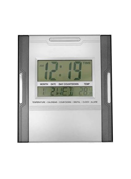 NXZ Digital Wall Clock Table Desk Clock 3810N Function with Calander and Tempreature Alarm for Home and Office TD3810N