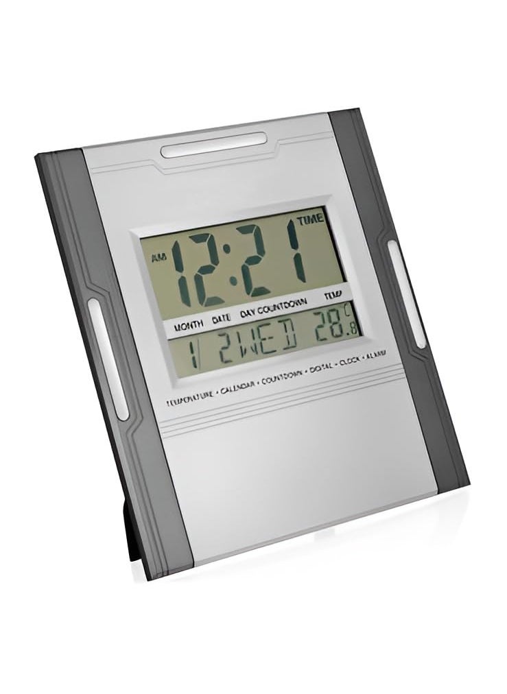 NXZ Digital Wall Clock Table Desk Clock 3810N Function with Calander and Tempreature Alarm for Home and Office TD3810N