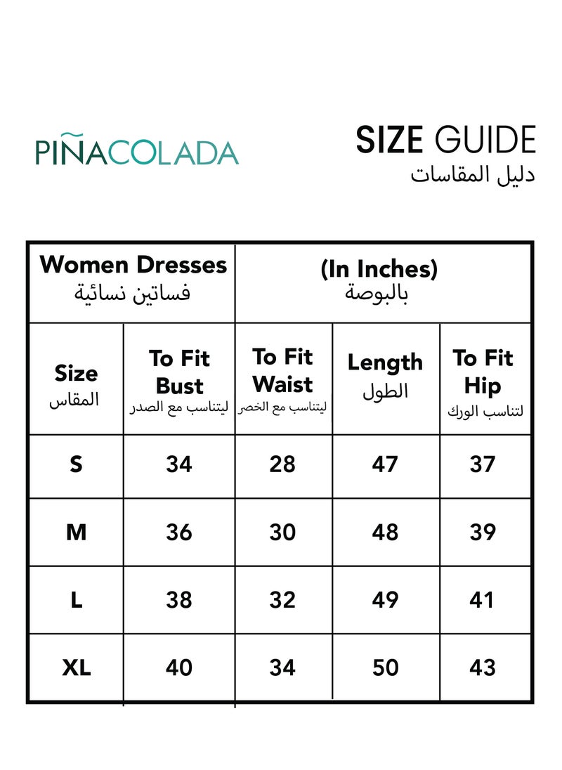 Women's Sage Green Creased Dress With Slit Detail