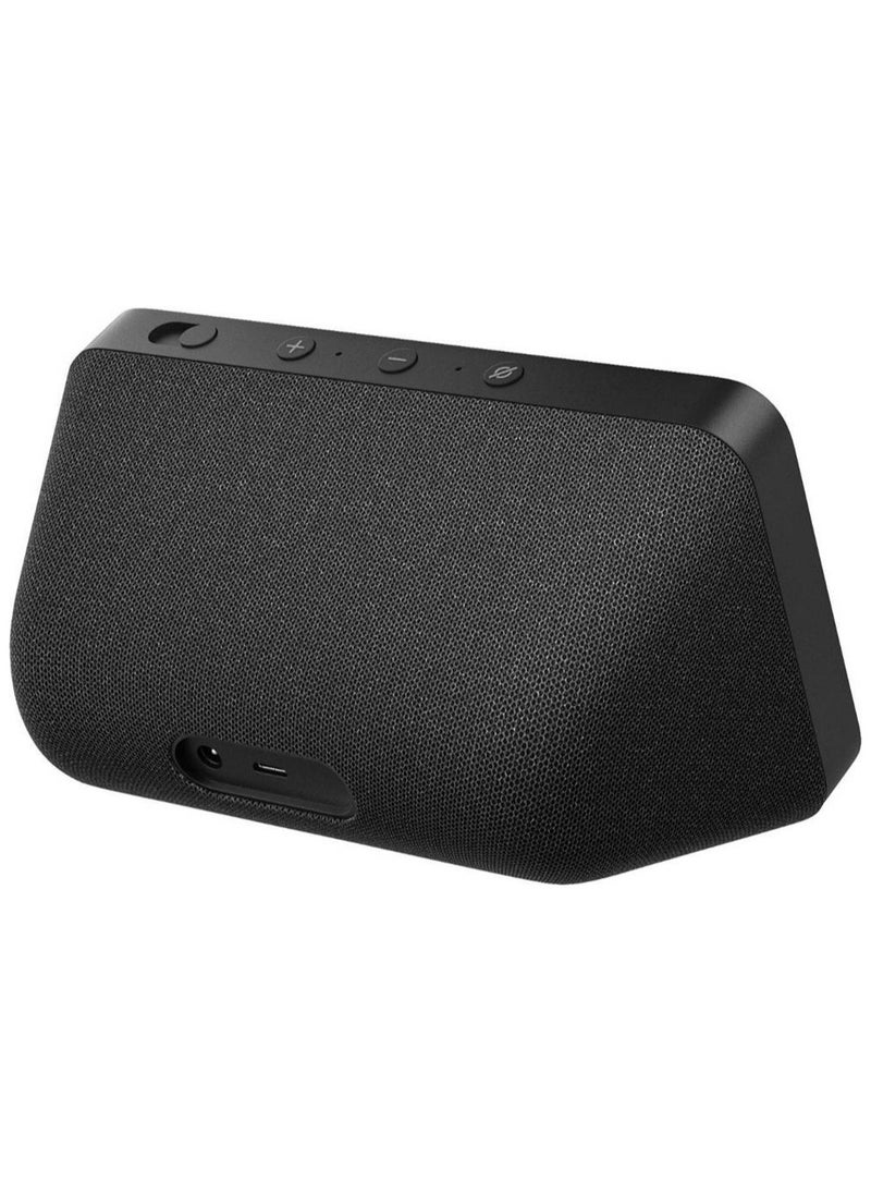 Show 5 | (3rd Gen, 2023 release), Smart Display & alarm clock with clearer sound  Use your voice to control smart home devices, play music or Quran, & more (speaks Khaleeji) black